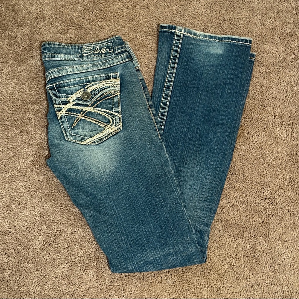 Silver Women’s Pioneer Bootcut Jeans